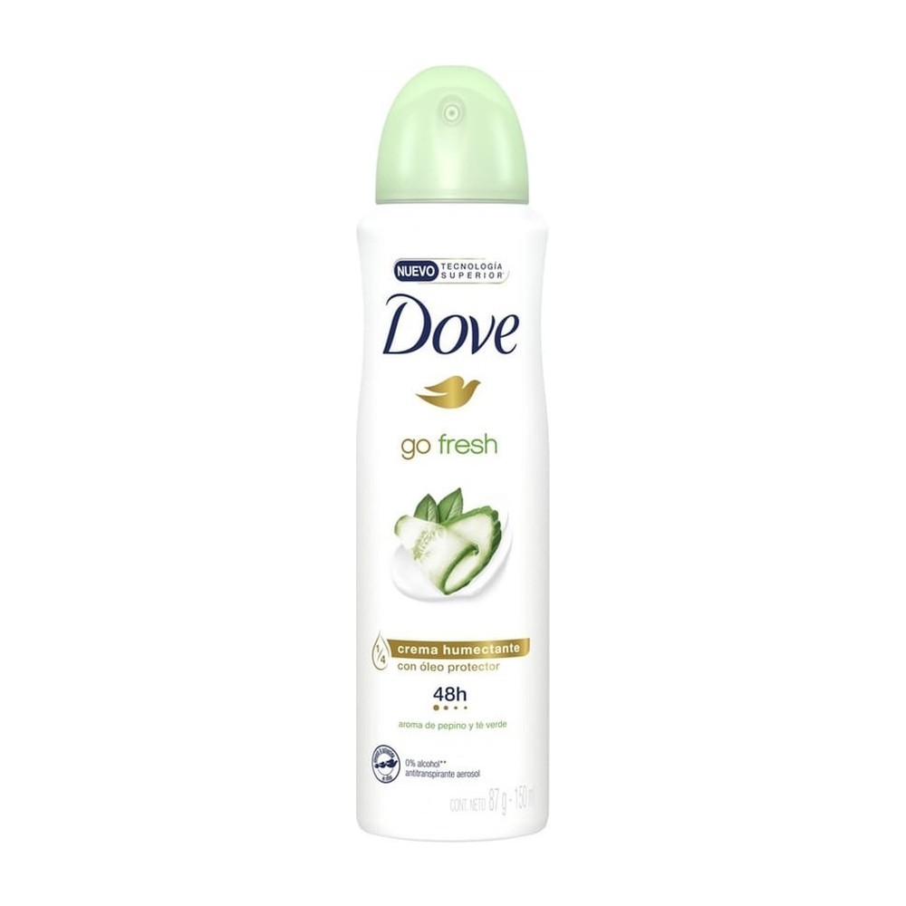Dove Desodorante Go Fresh pepino y té verde 250 ml