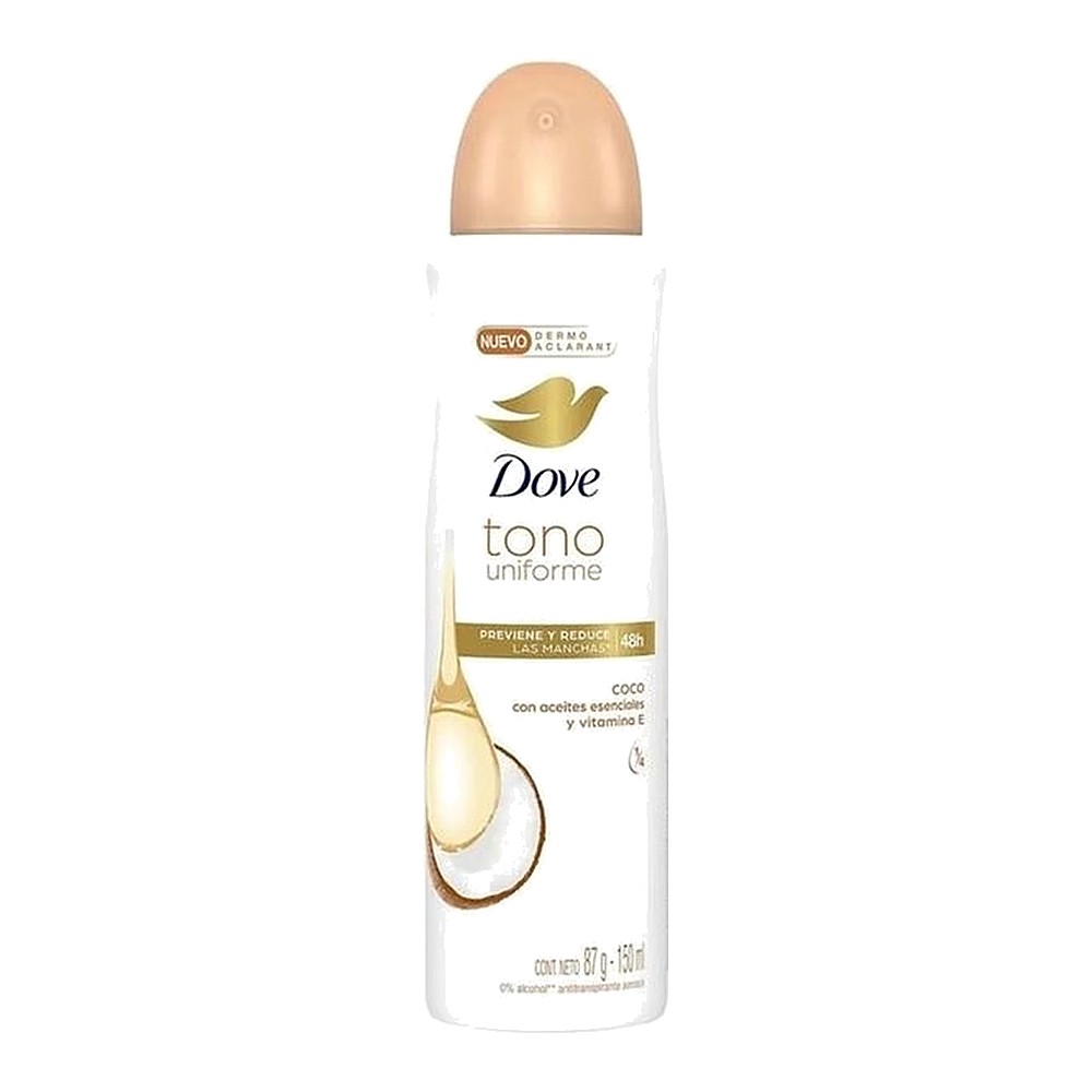 Dove Desodorante Tono uniforme coco 250 ml