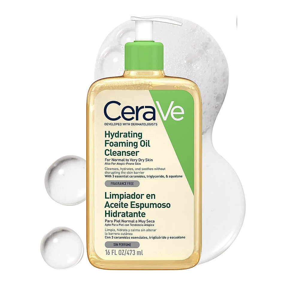 CeraVe Hydrating Foaming Cleansing Oil 473 ml