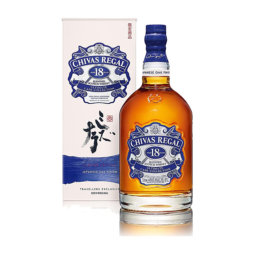 Chivas Regal 18 Ultimate Cask Collection Japanese Oak Finish 1 litro