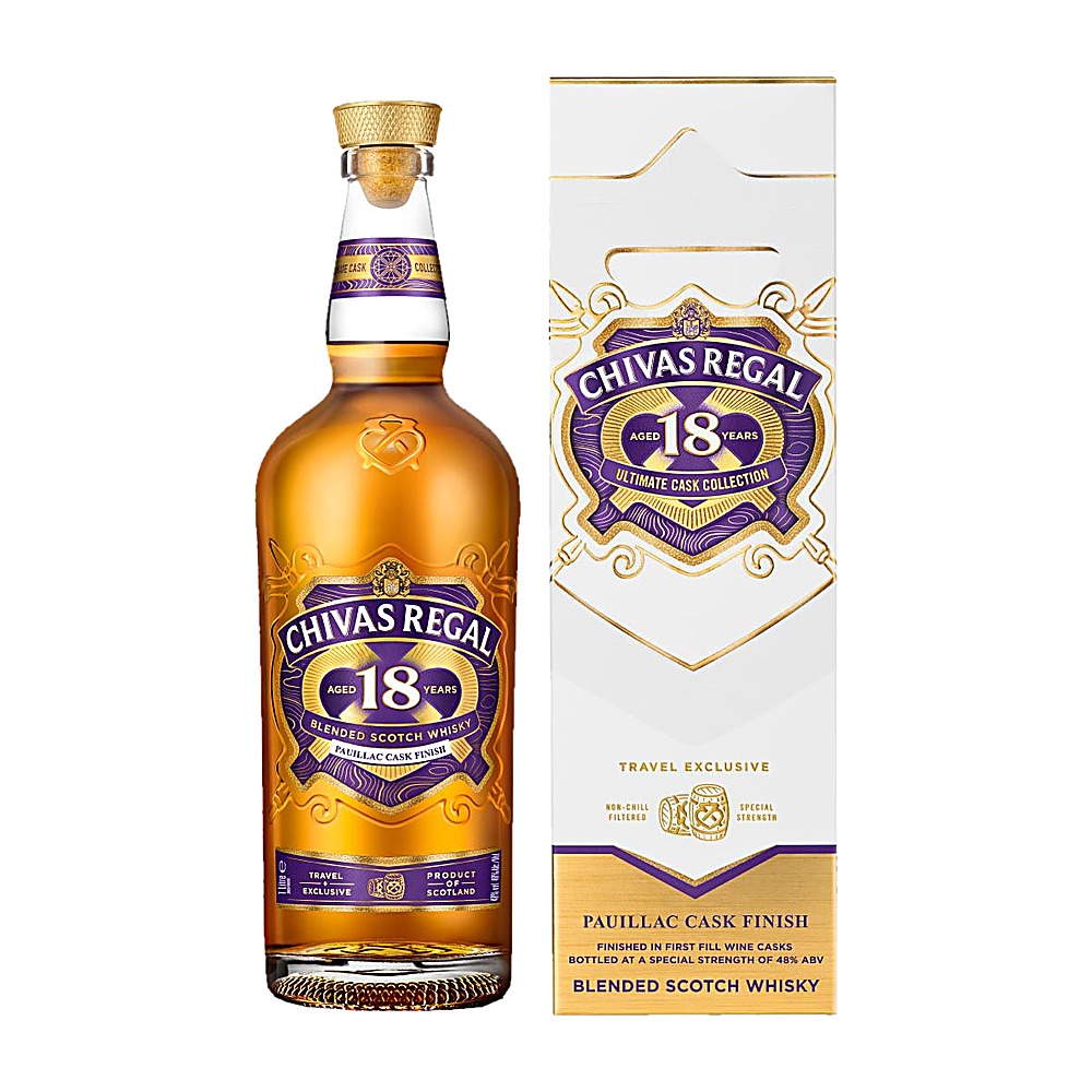 Chivas Regal 18 Ultimate Cask Collection Pauillac Cask Finish 1 litro