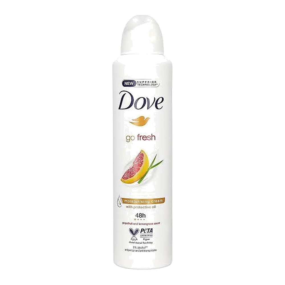 Dove Desodorante Go Fresh toronja y limoncillo 250 ml