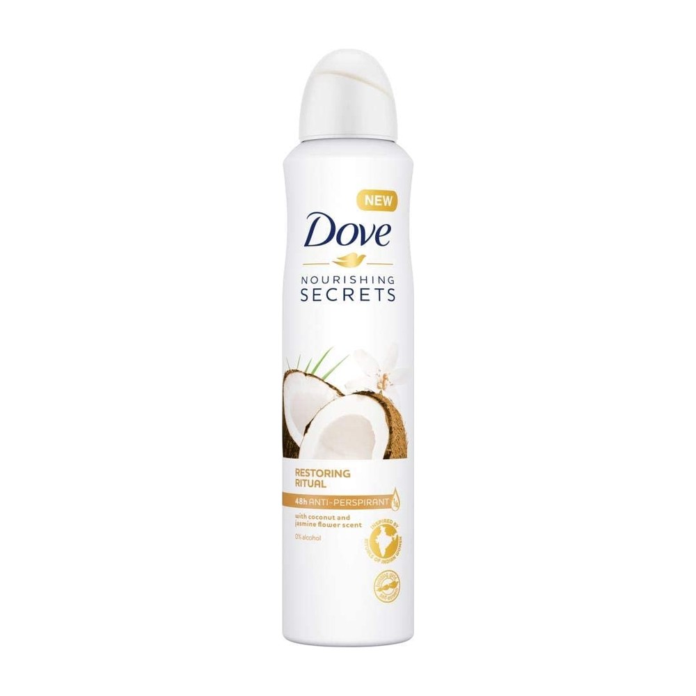 Dove Desodorante Nourishing Secrets coco y jazmín 250 ml