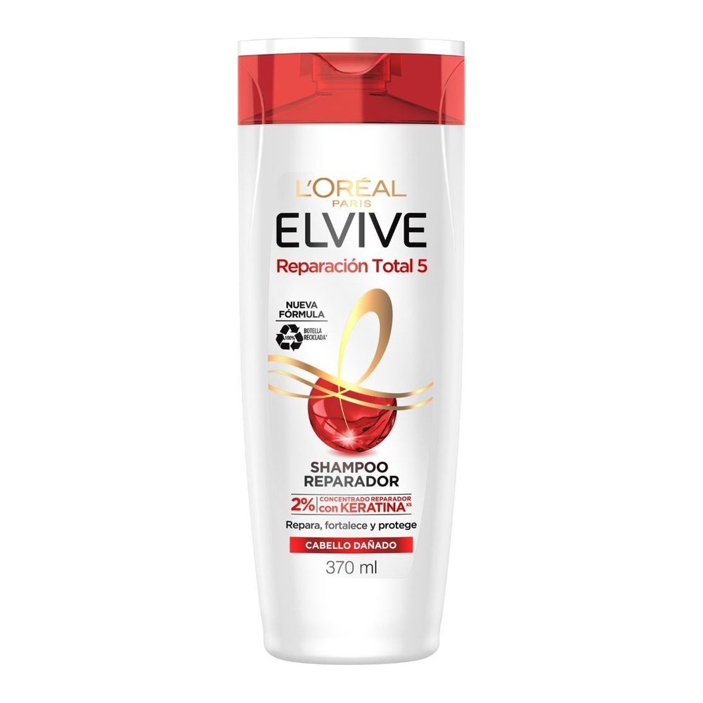 Elvive Reparación Total 5 Shampoo Reparador 370 ml