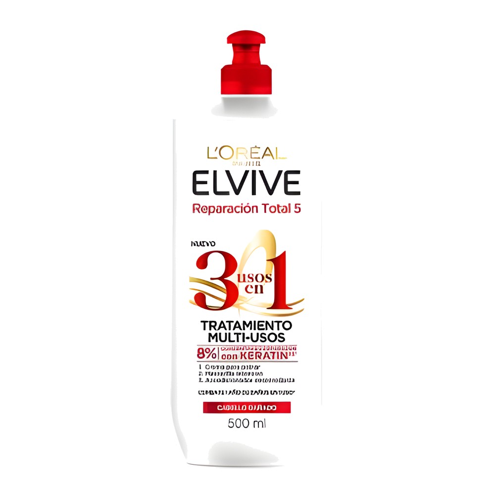 Elvive Reparación Total 5 Tratamiento Multi-Usos 3 en 1 500 ml
