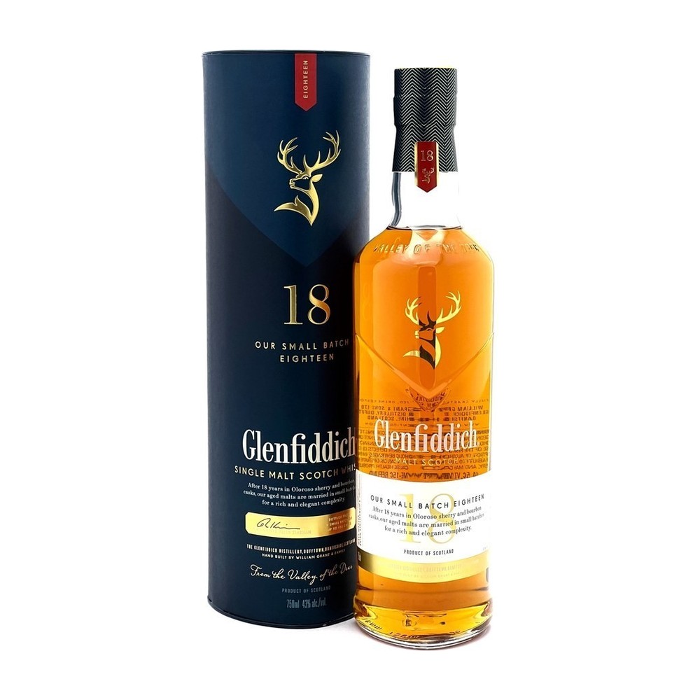 Glenfiddich 18 años 750 ml